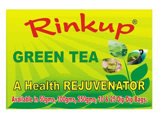 Print Design: Rinkup Green Tea
